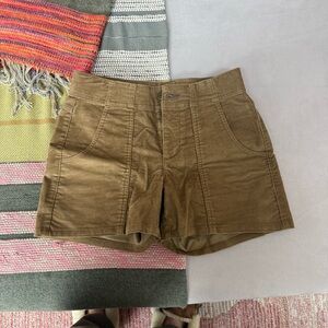Toad&Co Women's High Waist Brown Shorts